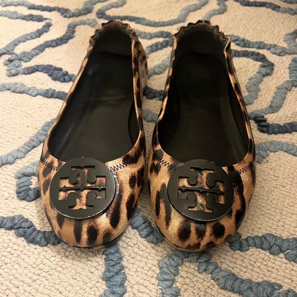 Tory Burch Cheetah Print Flats